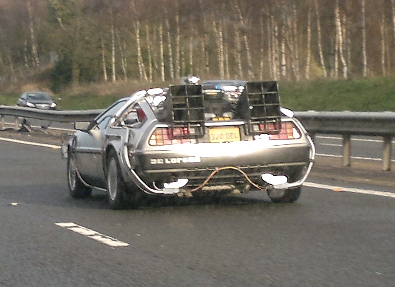 Back to the Future DeLorean